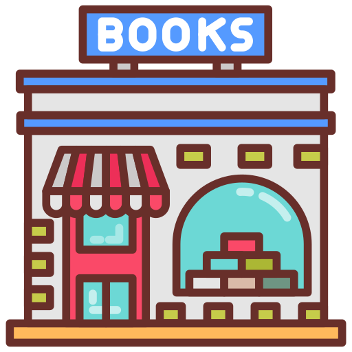 librería icono gratis