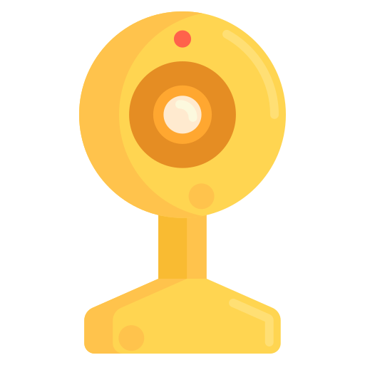 cámara web icono gratis