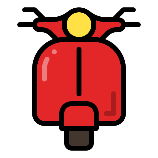 moto icono gratis