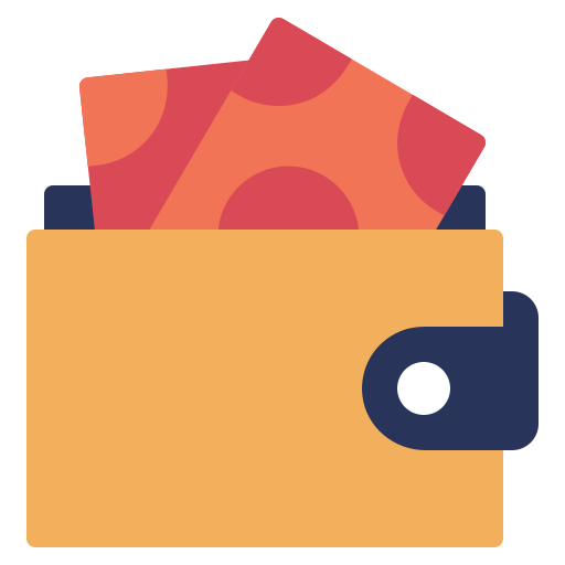 billetera icono gratis