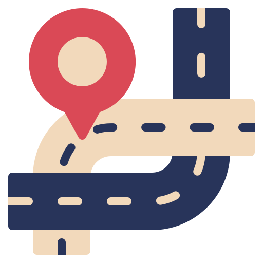 route Icône gratuit