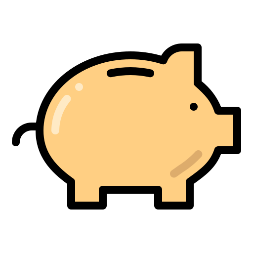 ahorros icono gratis