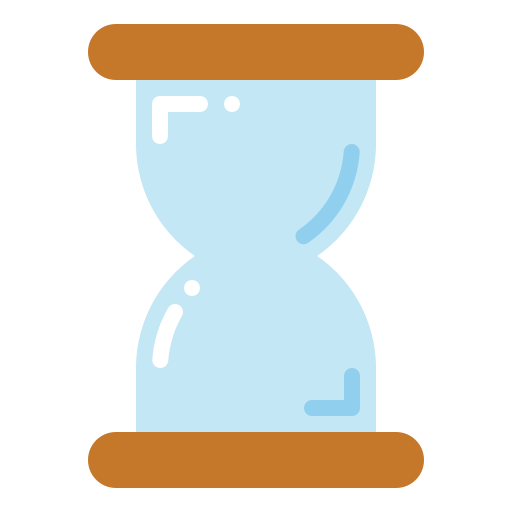 reloj de arena icono gratis