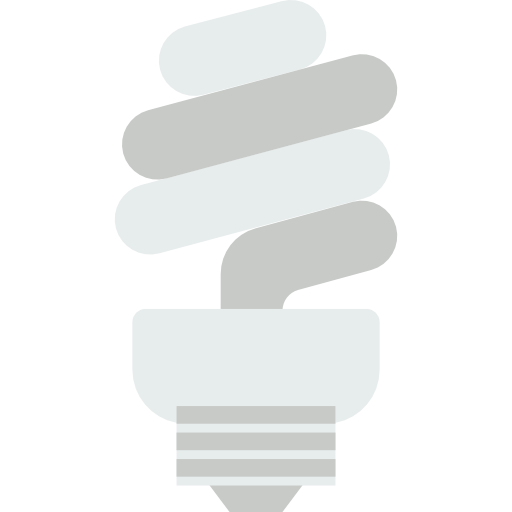 Light bulb Basic Miscellany Flat icon