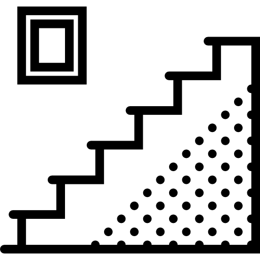 escalera icono gratis