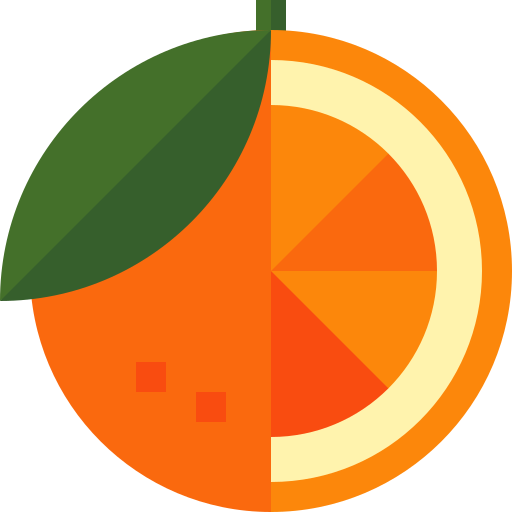 주황색 무료 아이콘