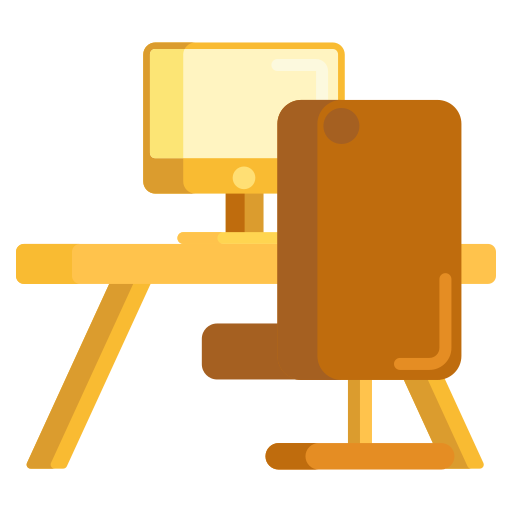 lugar de trabajo icono gratis