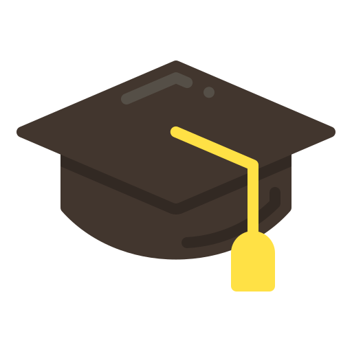 graduación icono gratis