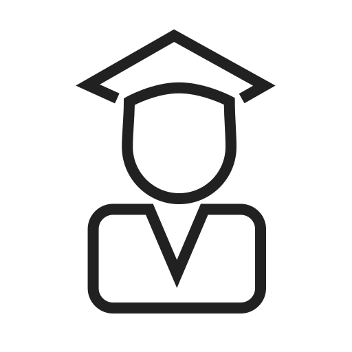 graduación icono gratis