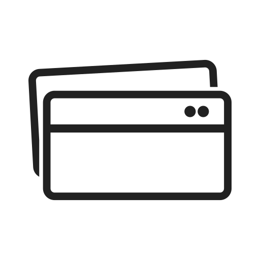 tarjetas icono gratis