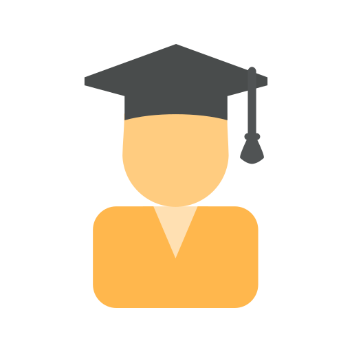 graduación icono gratis