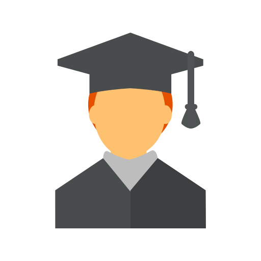 graduación icono gratis