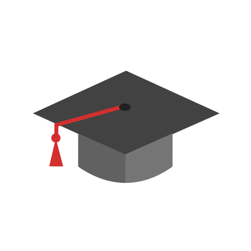 graduación icono gratis