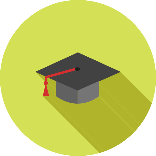 graduación icono gratis