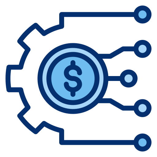 tecnologia financeira grátis ícone tecnologia financeira grátis ícone