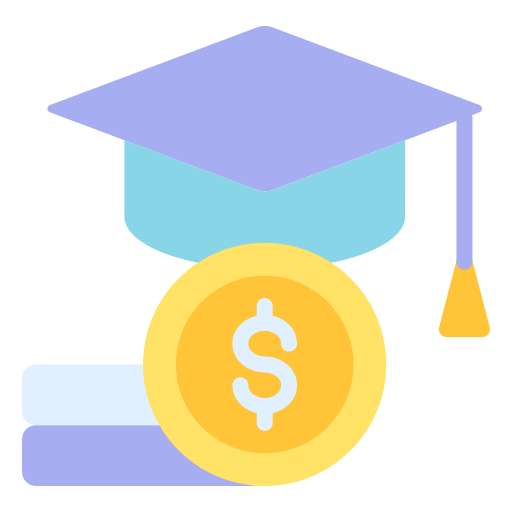 educación financiera icono gratis