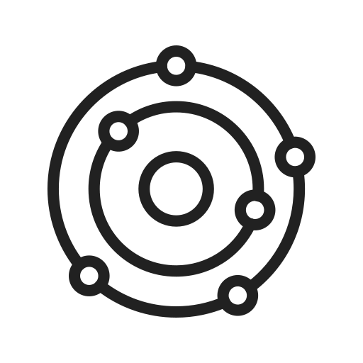 Molecule free icon