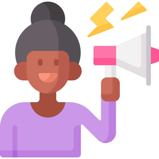 activista icono gratis