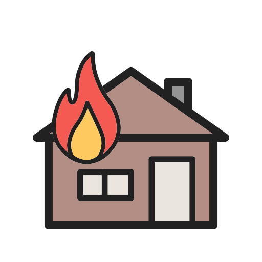 verbrennung kostenlos Icon