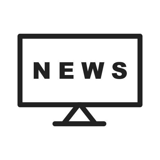 medios de comunicación icono gratis