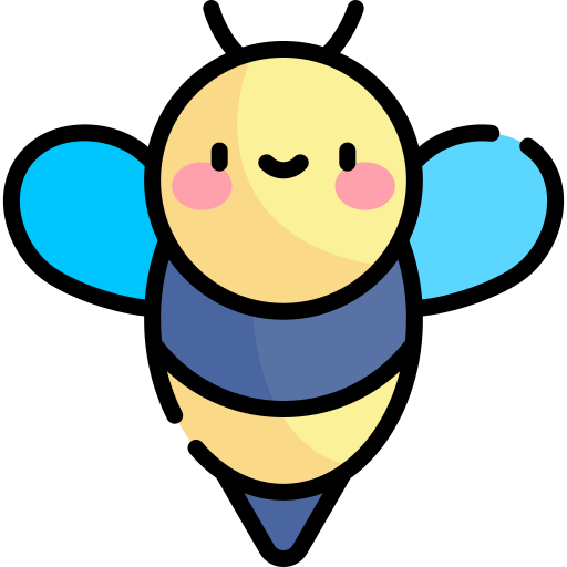 abeja icono gratis