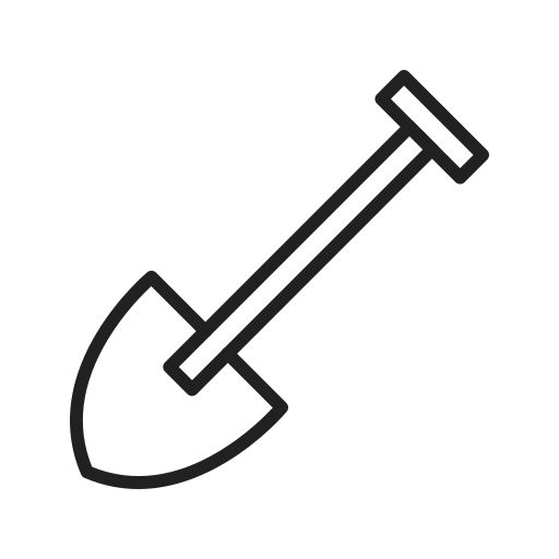 Лопата бесплатно иконка