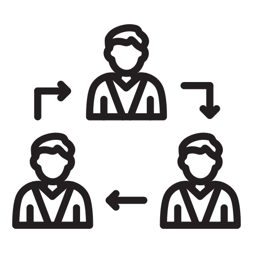 zusammenarbeit kostenlos Icon