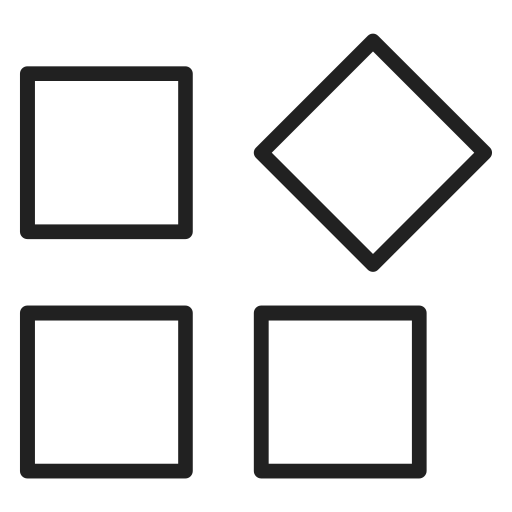 Boxes free icon