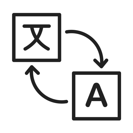 traducción icono gratis