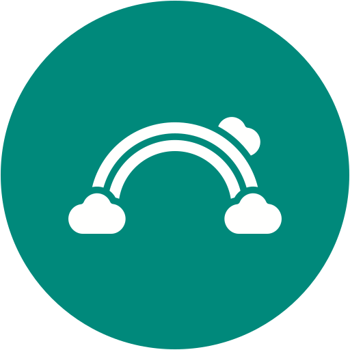 arcoíris icono gratis