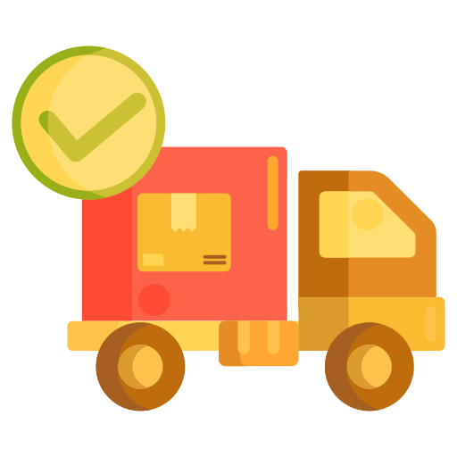 Delivery truck Flaticons Flat icon