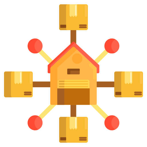 Distribution Free Networking Icons