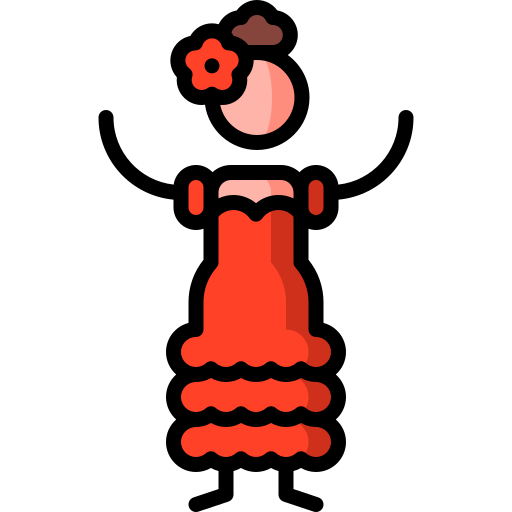 flamenco icono gratis