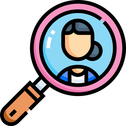 Talent search free icon