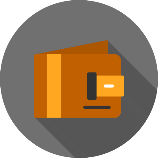 billetera icono gratis