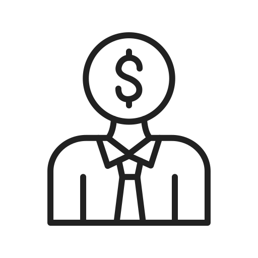 investisseur Icône gratuit