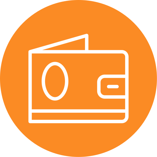 billetera icono gratis