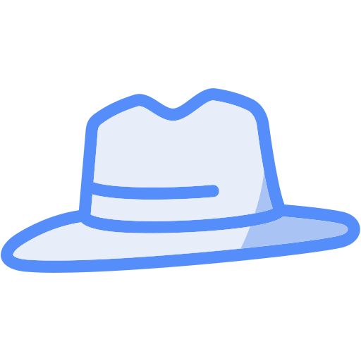 sombrero de fieltro icono gratis