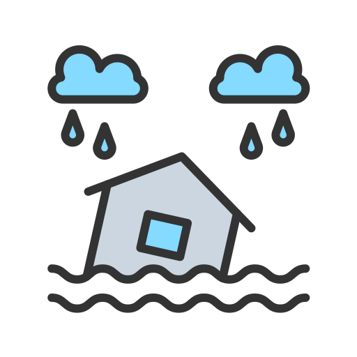 llanura de inundación icono gratis