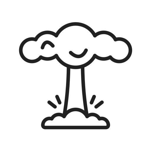 Explosion free icon Explosion free icon