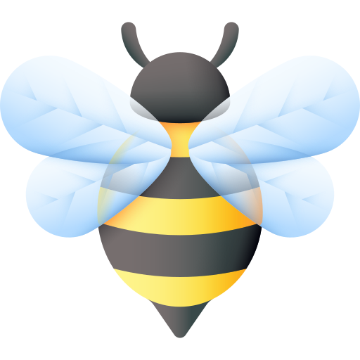 abeja icono gratis