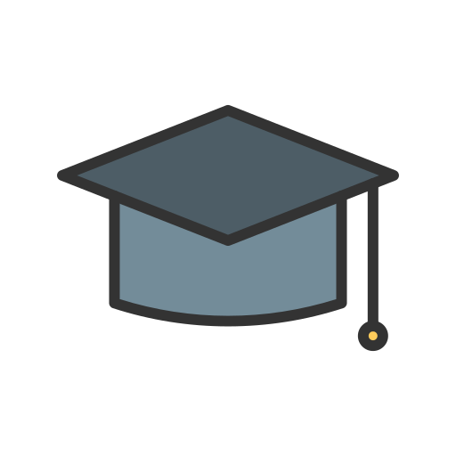 graduación icono gratis