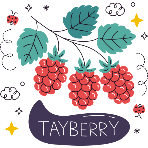 Tayberry free sticker Tayberry free sticker