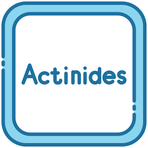 actínidos icono gratis