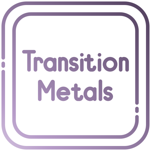 Transition metals free icon Transition metals free icon