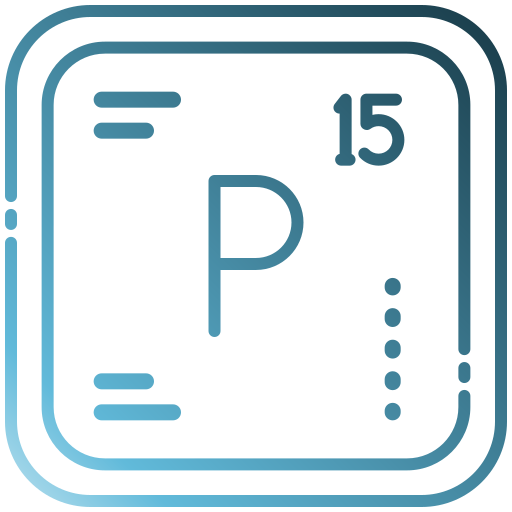 Phosphorus free icon