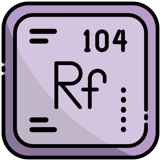Rutherfordium free icon