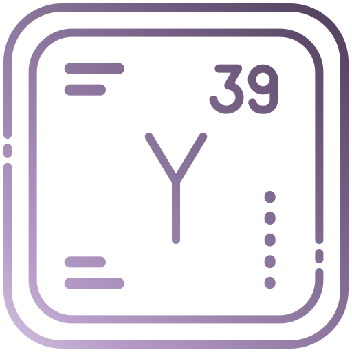 Yttrium free icon Yttrium free icon