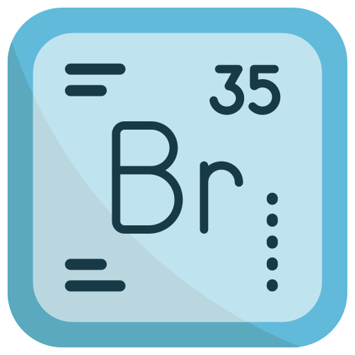 Bromine free icon Bromine free icon