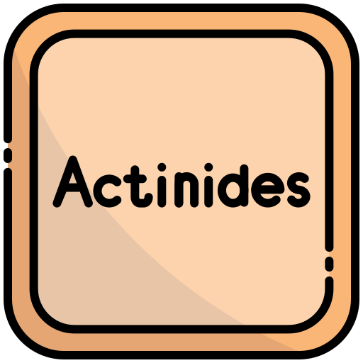 actínidos icono gratis